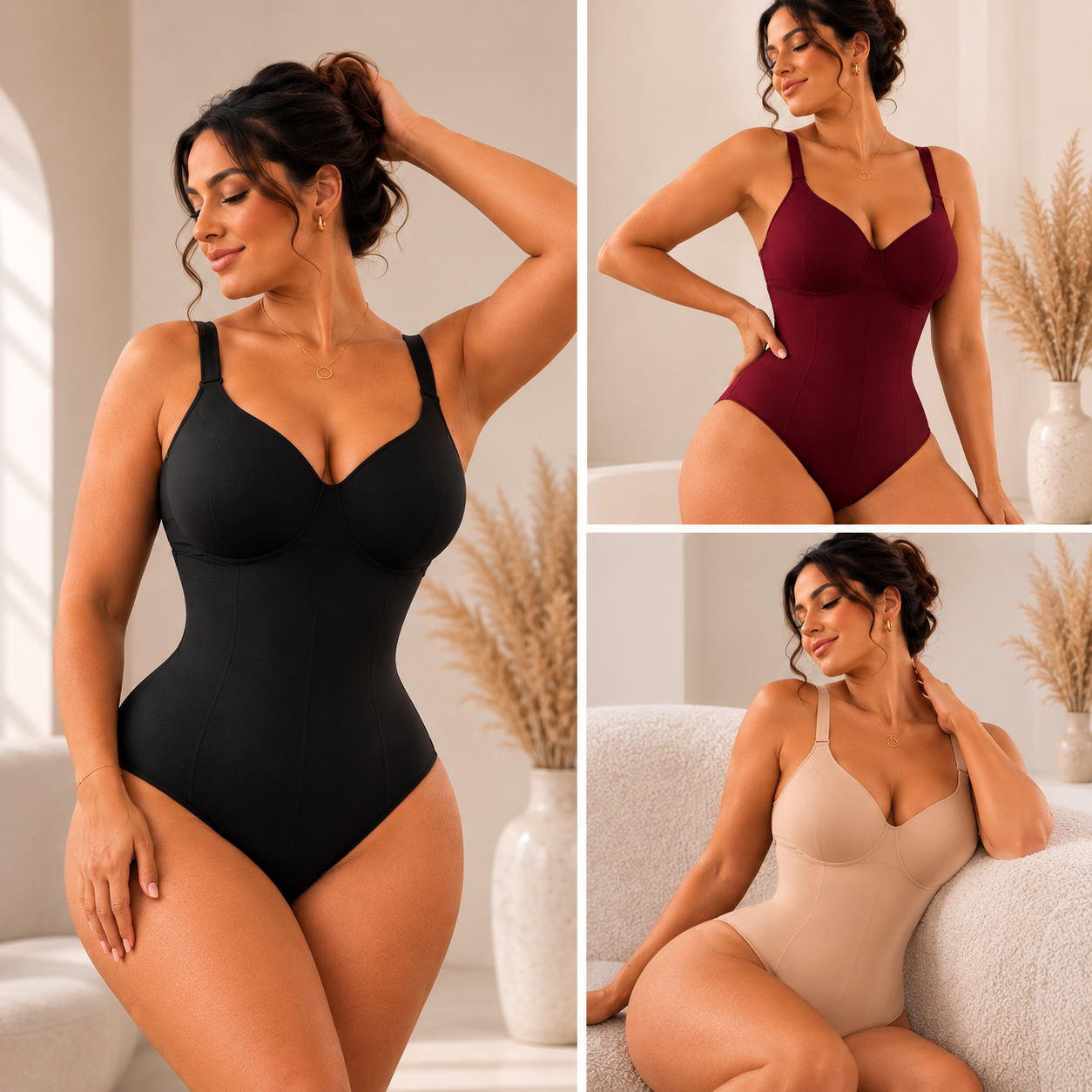 BodyLift™ | Body Gainant Sculptant & Soutien-Gorge Intégré